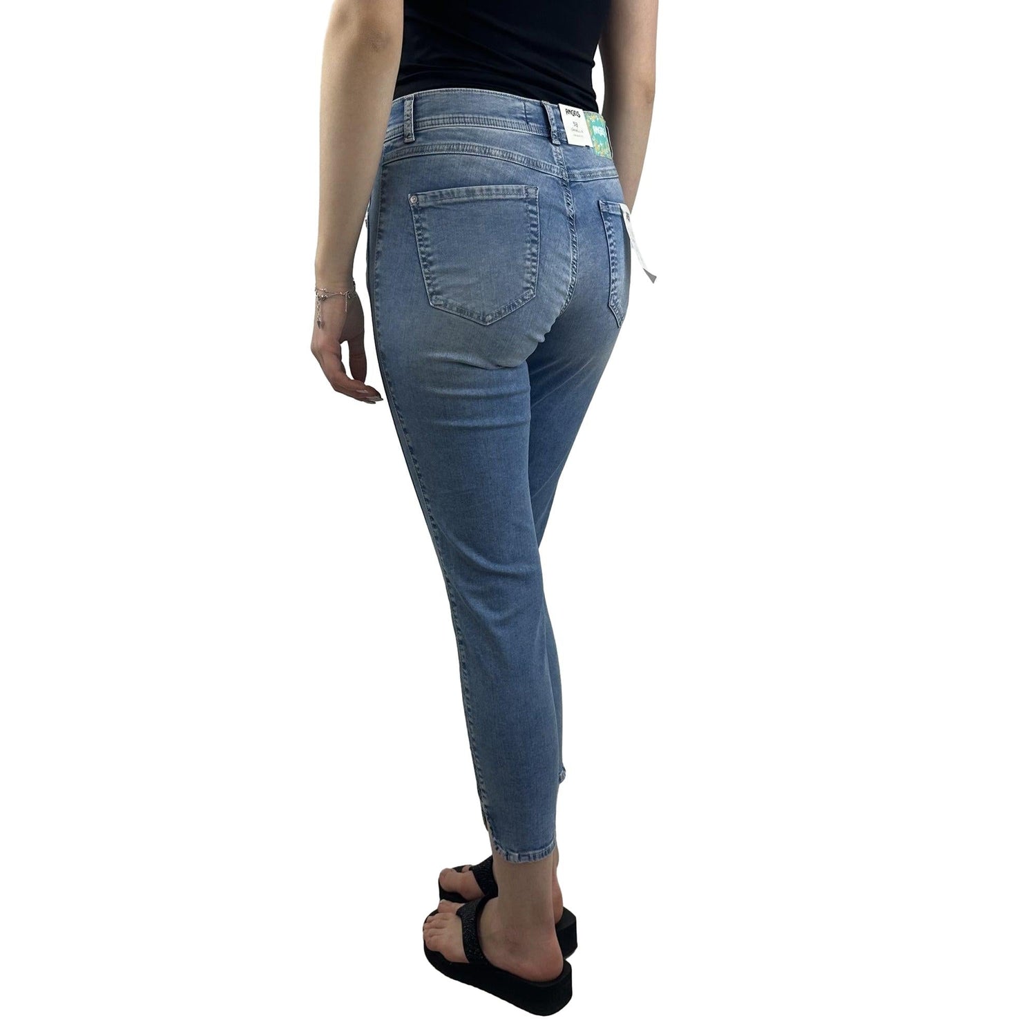 Jeans 7/8 mit Waschnung - Mode von Angels
