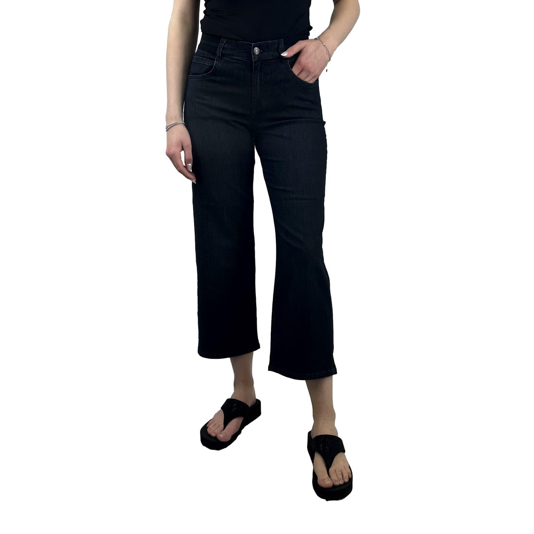 Jeans 7/8 mit weitem Bein - Mode von Angels