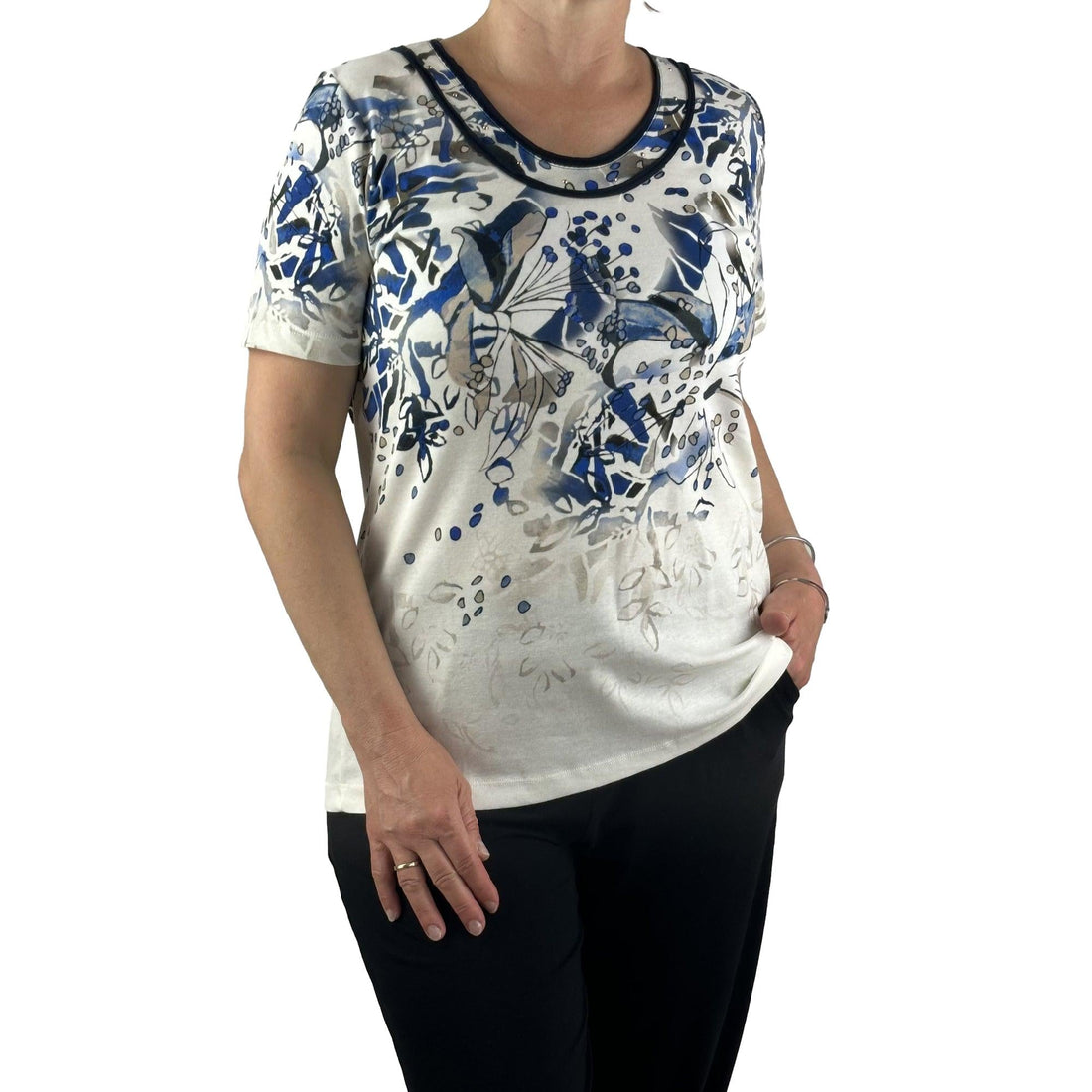 Shirt mit floralem Print - Mode von Bagoraz