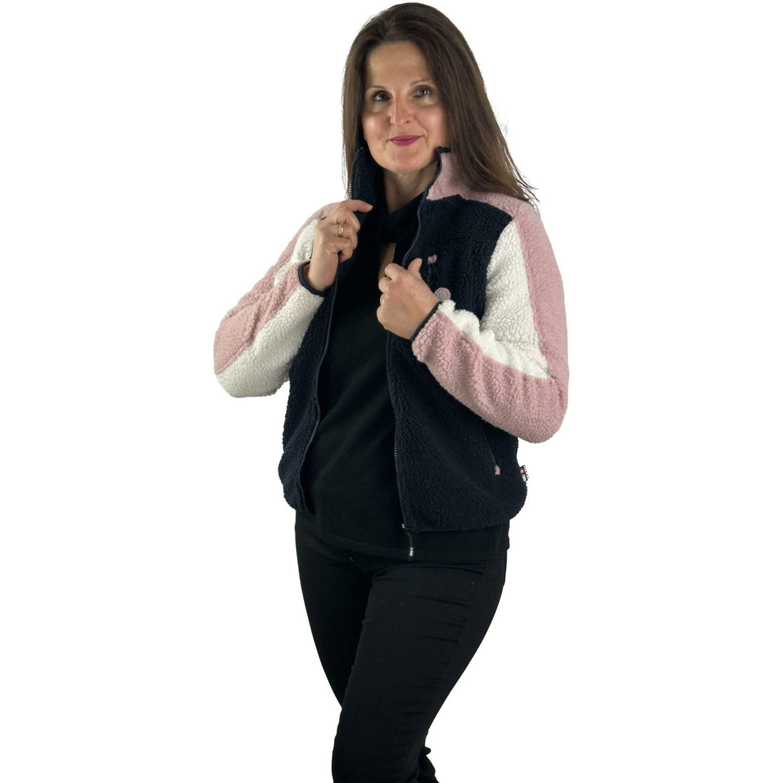 Fleecejacke mit Color Blocking. Mode von Be Board. Seidel Moden Onlineshop
