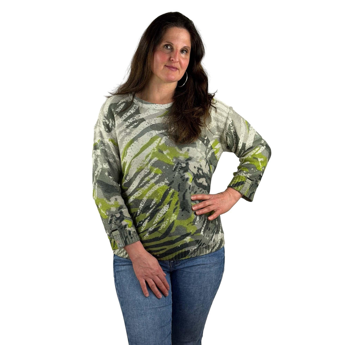 Pullover in Allover - Print - Mode von Betty Barclay