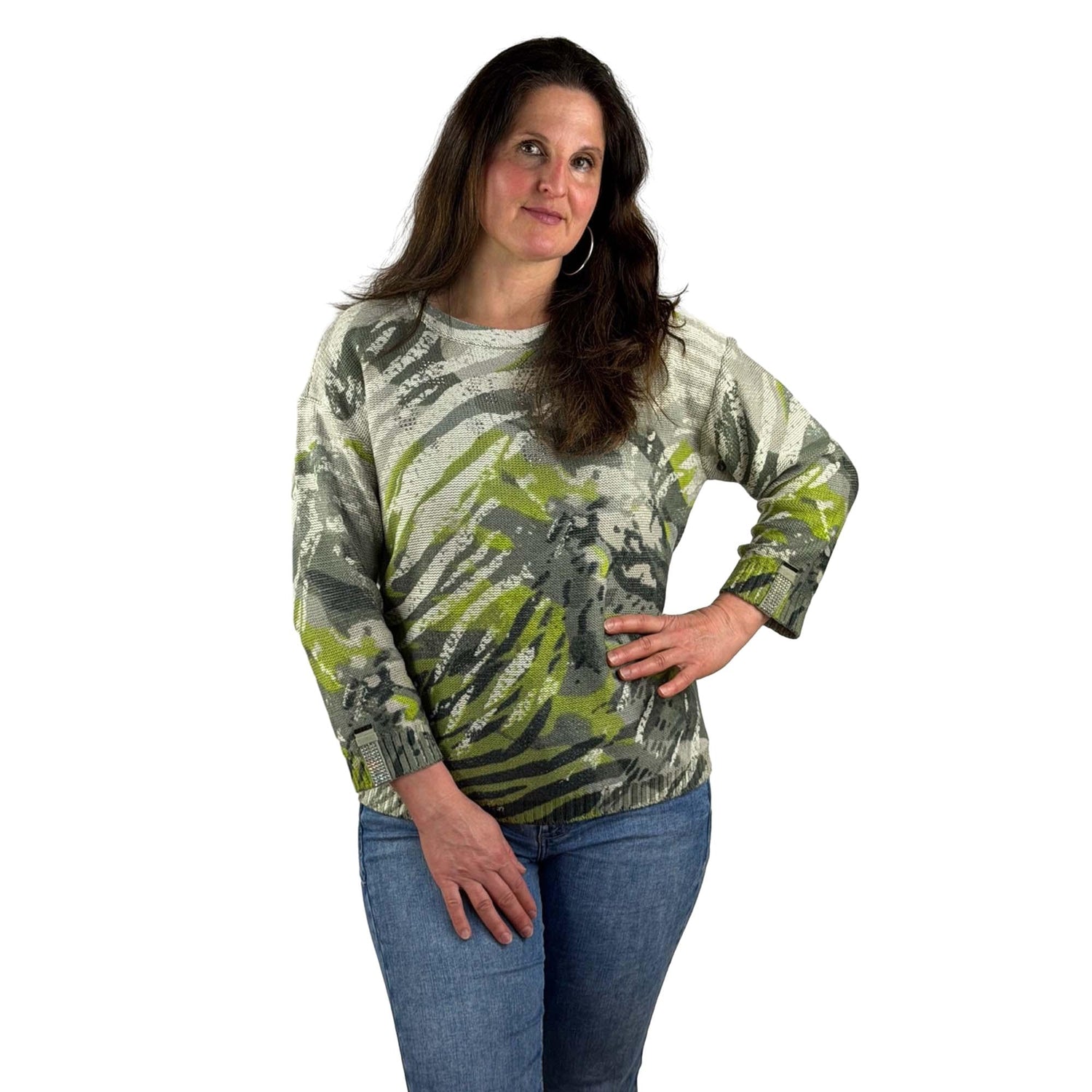 Pullover in Allover - Print - Mode von Betty Barclay
