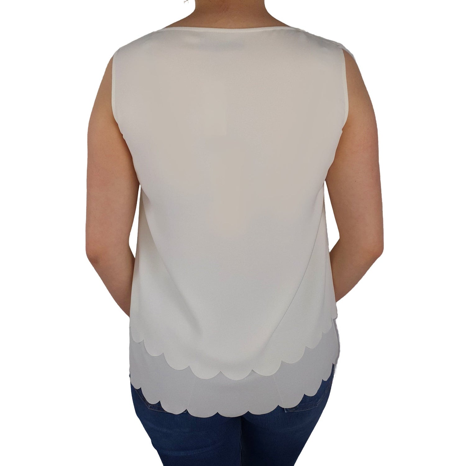 Schluse mit gewelltem Saum. Mode von Betty Barclay. Seidel Moden Onlineshop