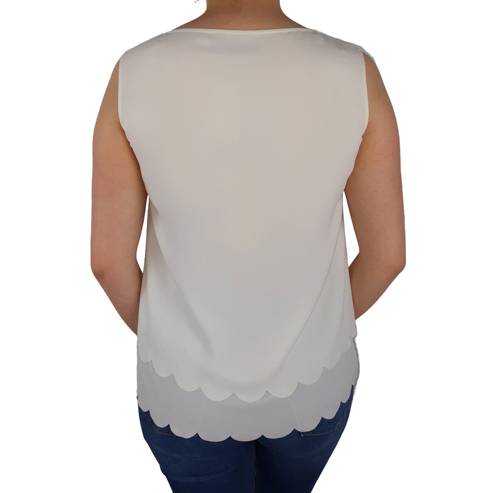 Schluse mit gewelltem Saum. Mode von Betty Barclay. Seidel Moden Onlineshop