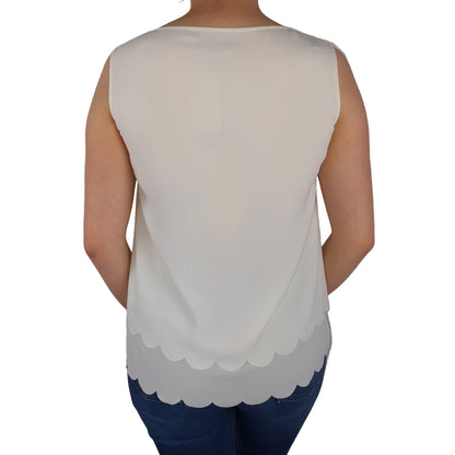 Schluse mit gewelltem Saum. Mode von Betty Barclay. Seidel Moden Onlineshop