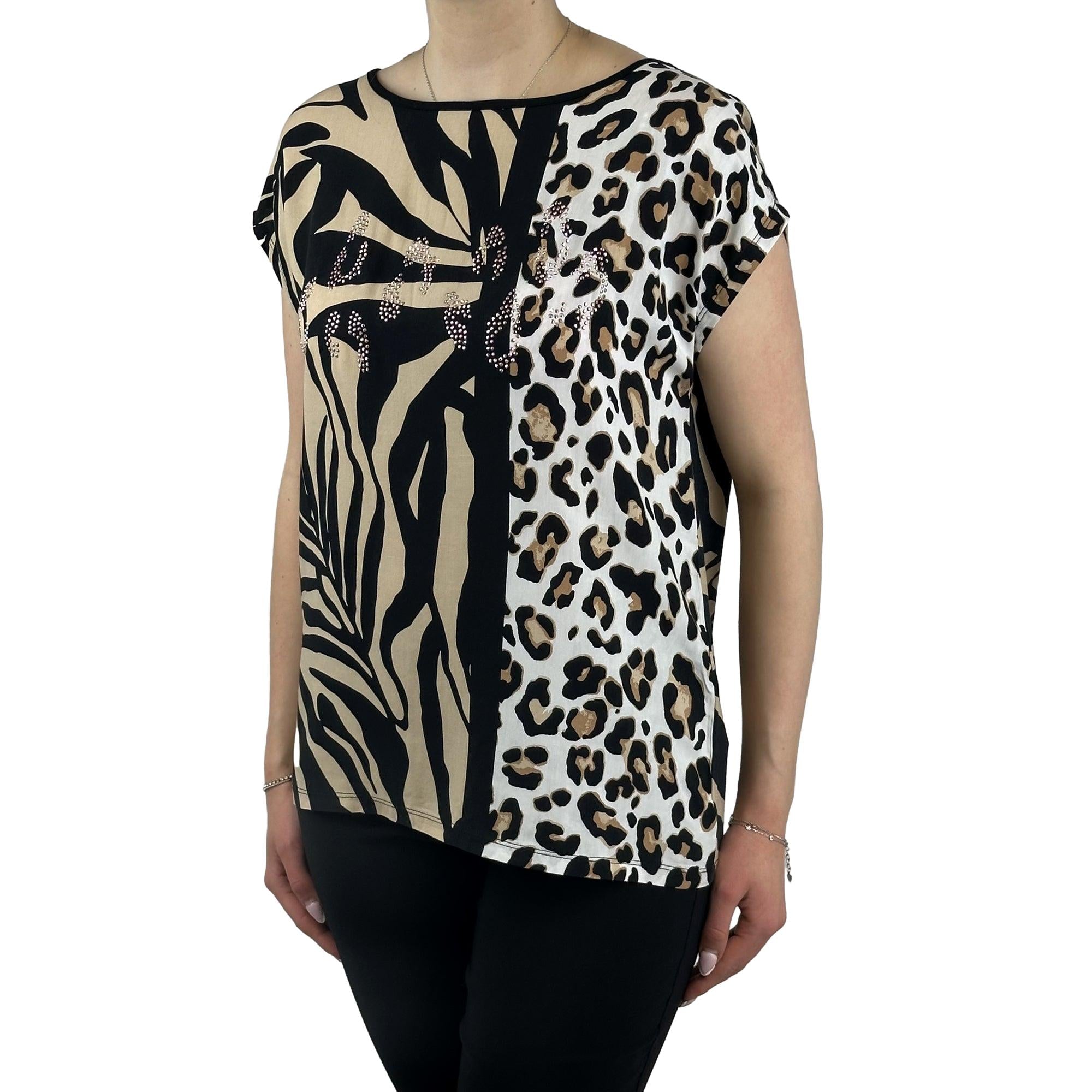Shirt mit Leo - Muster - Mode von Betty Barclay