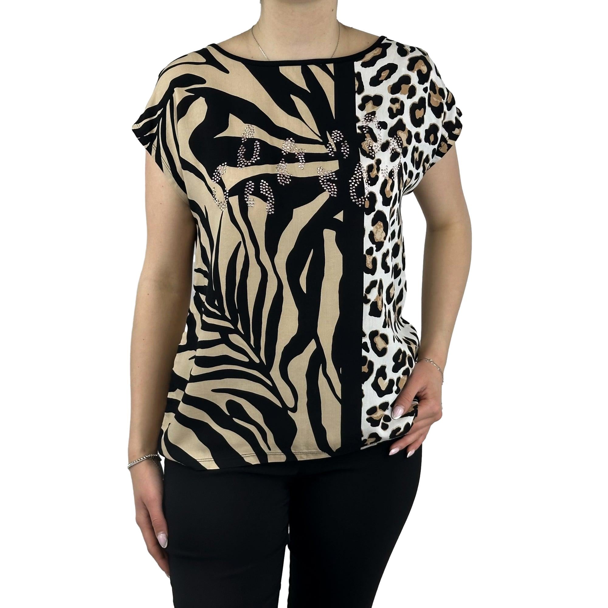 Shirt mit Leo - Muster - Mode von Betty Barclay