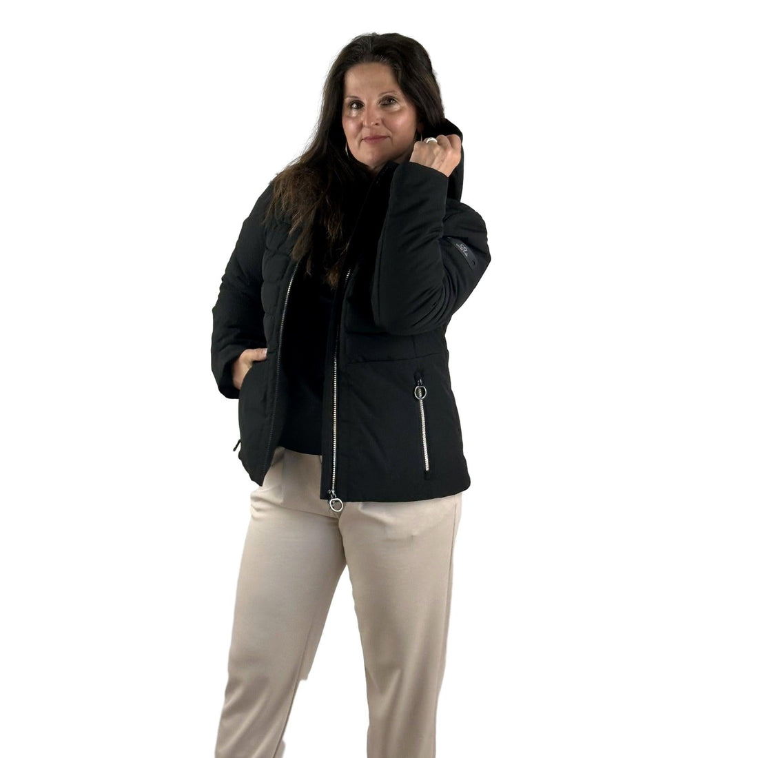 Steppjacke mit Kapuze. Mode von Betty Barclay. Seidel Moden Onlineshop