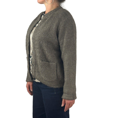 Strickjacke mit Lurex. Mode von Betty Barclay. Seidel Moden Onlineshop