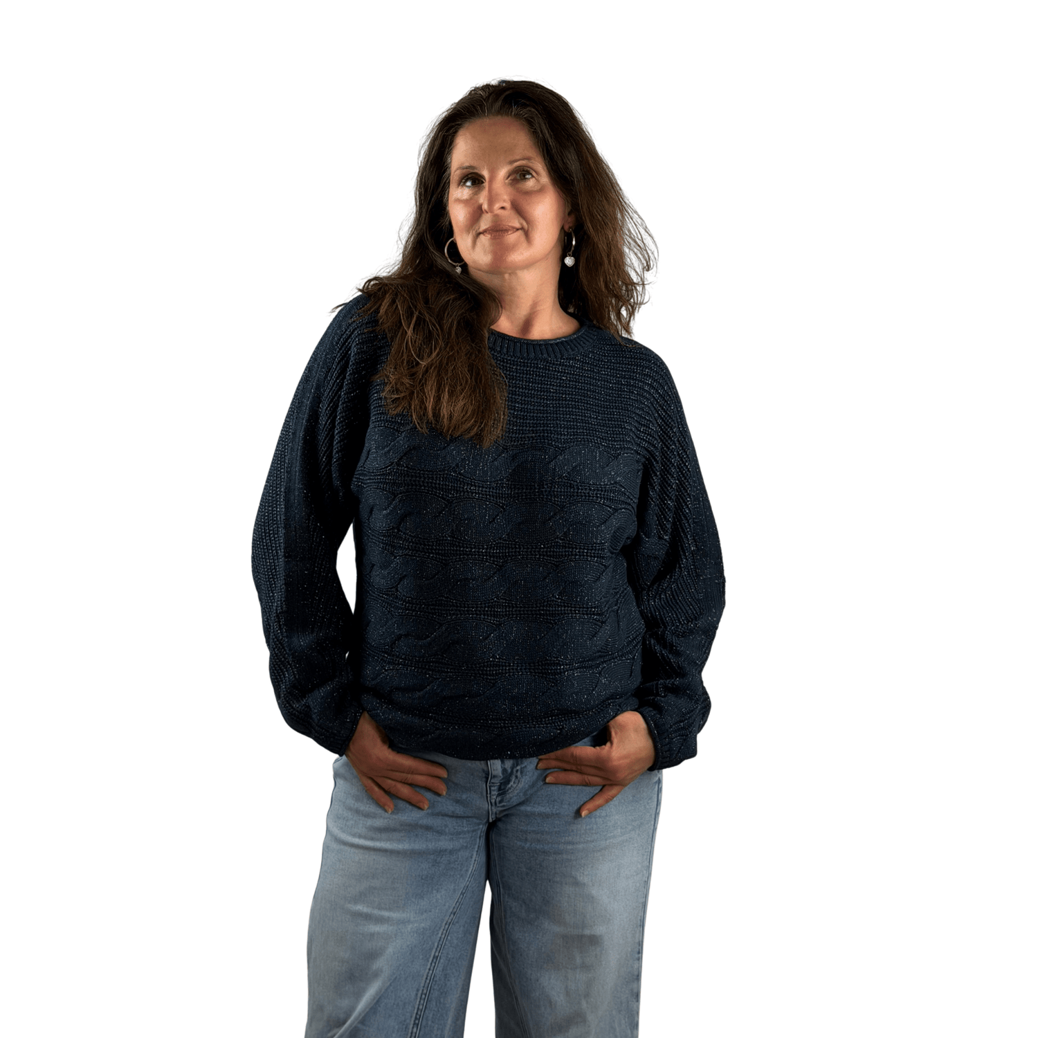 Strickpullover mit Lurex - Mode von Betty Barclay