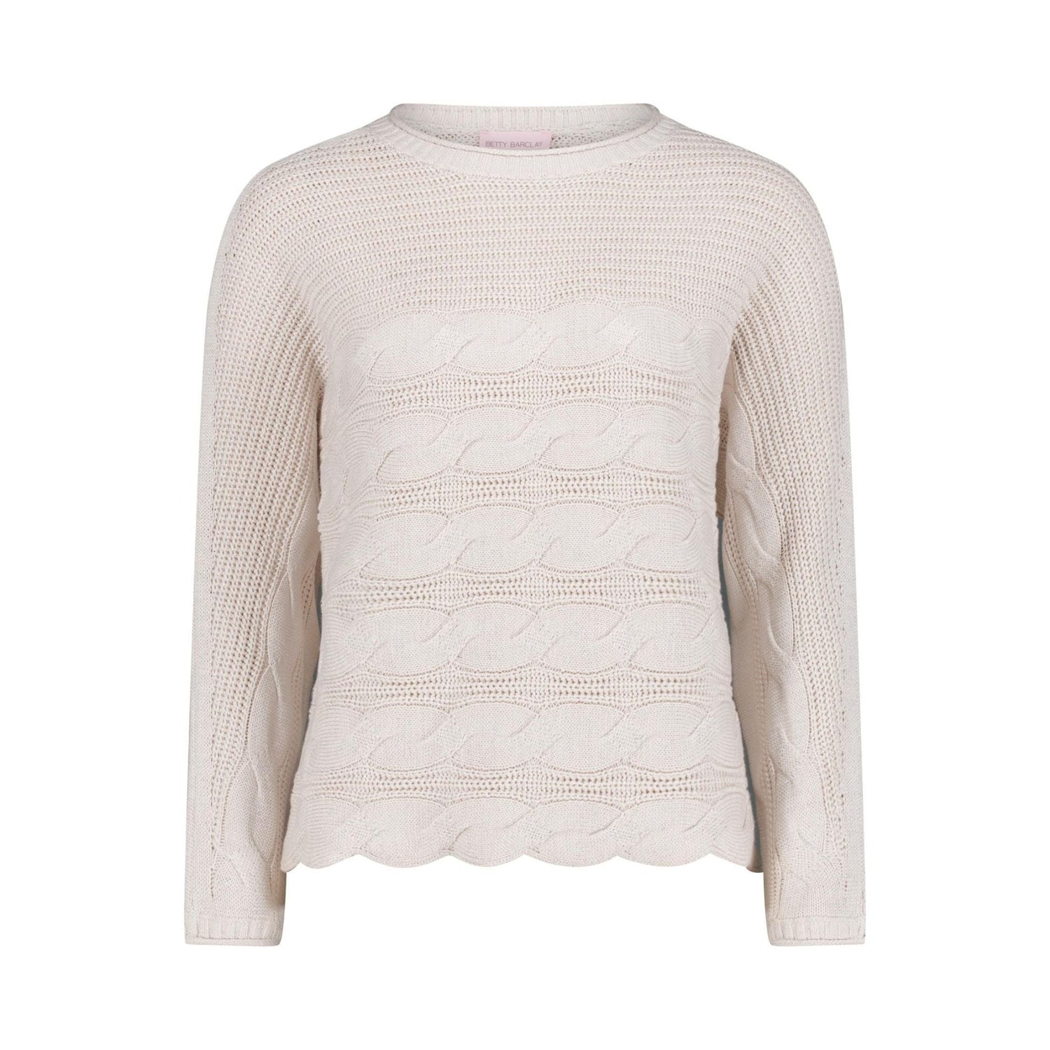 Strickpullover mit Lurex - Mode von Betty Barclay