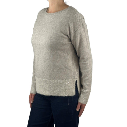 Strickpullover mit Paillettenbesatz. Mode von Betty Barclay. Seidel Moden Onlineshop