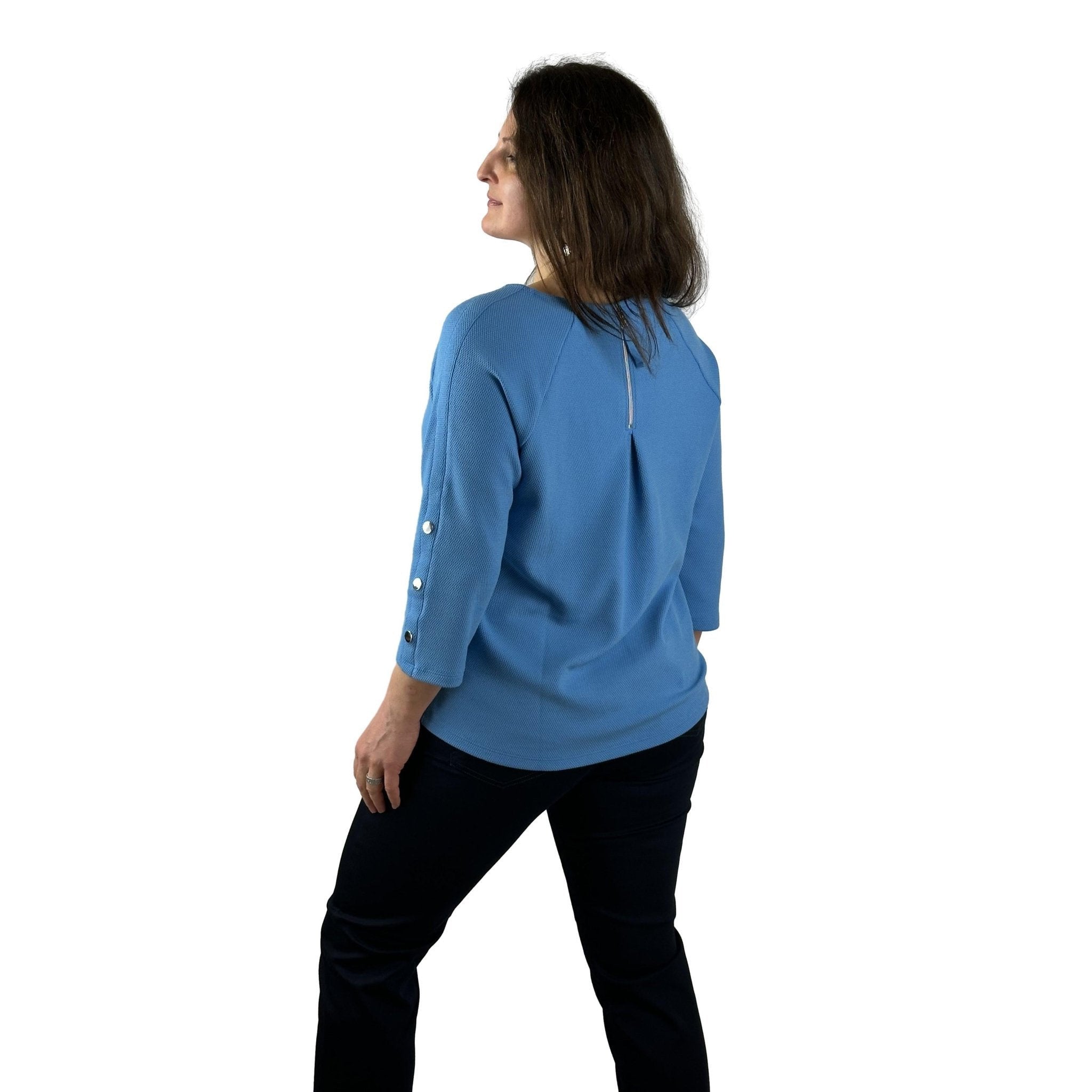 Sweatshirt mit Knöpfen. Mode von Betty Barclay. Seidel Moden Onlineshop