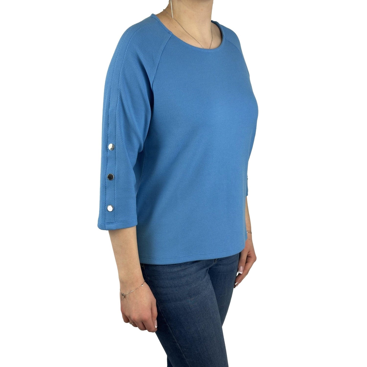 Sweatshirt mit Knöpfen. Mode von Betty Barclay. Seidel Moden Onlineshop