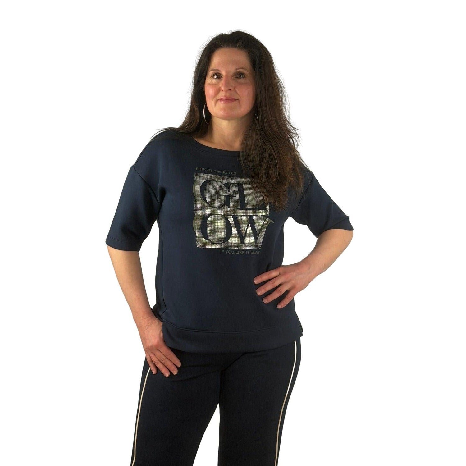 Sweatshirt mit Strass - Mode von Betty Barclay