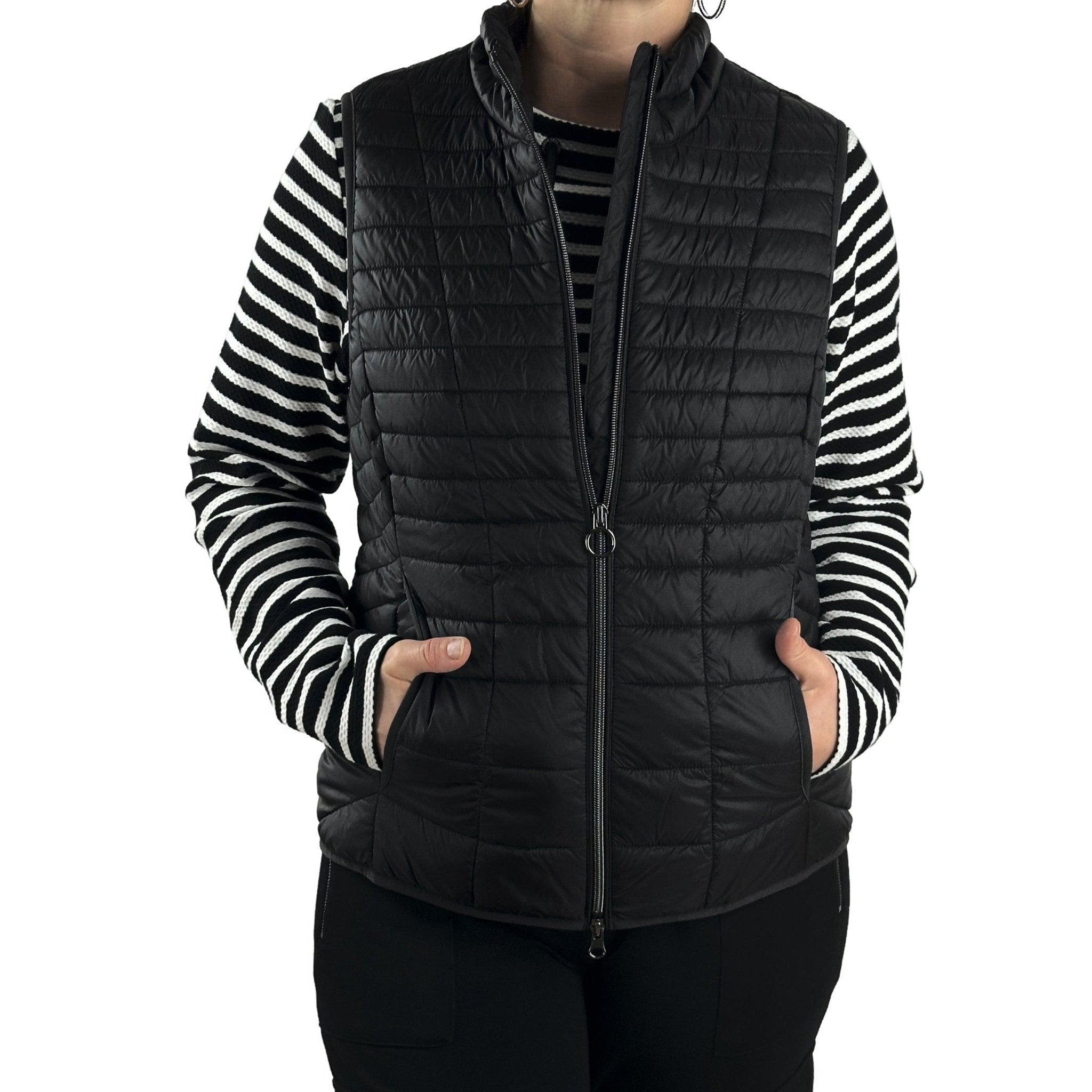 Steppweste mit Stehkragen. Mode von Betty Barclay. Seidel Moden Onlineshop