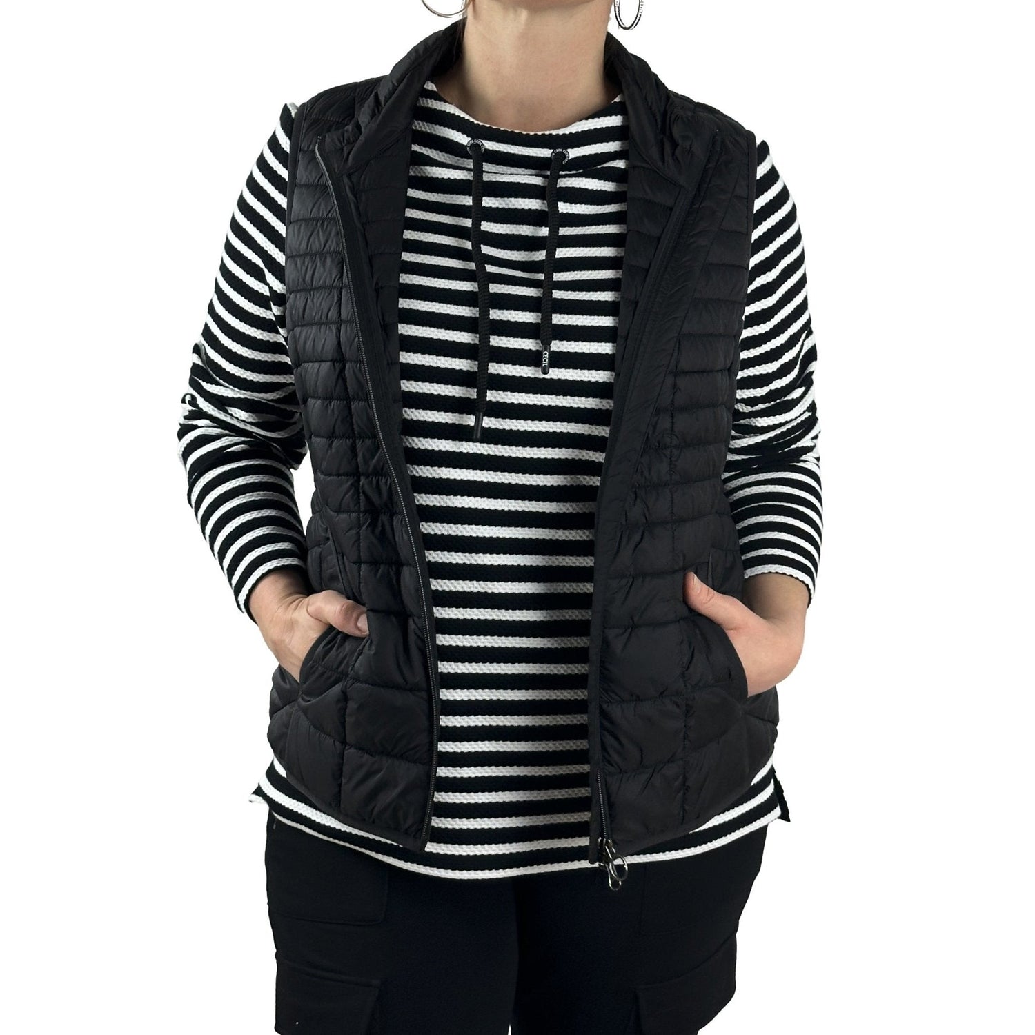 Steppweste mit Stehkragen. Mode von Betty Barclay. Seidel Moden Onlineshop