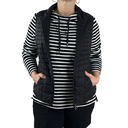 Steppweste mit Stehkragen. Mode von Betty Barclay. Seidel Moden Onlineshop