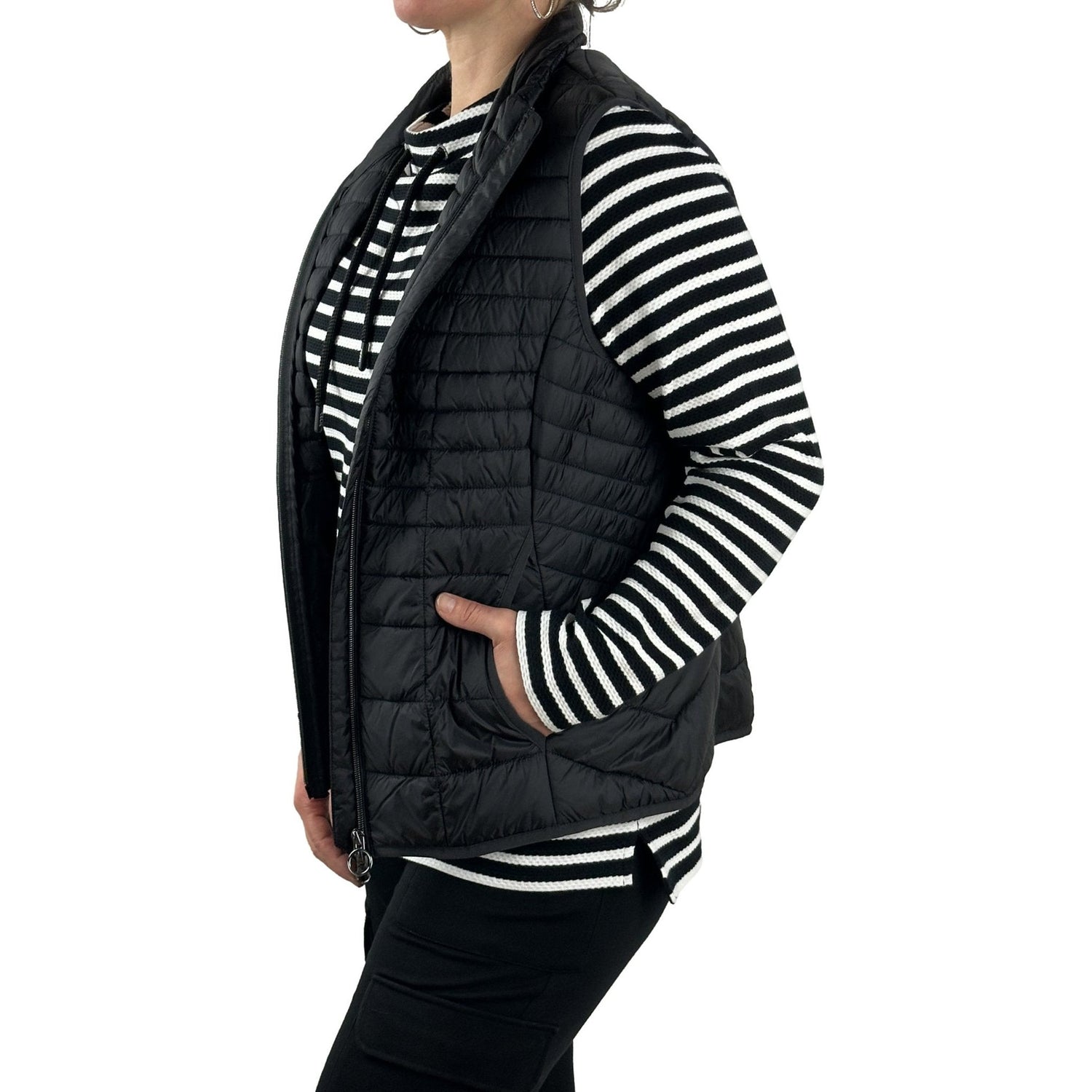 Steppweste mit Stehkragen. Mode von Betty Barclay. Seidel Moden Onlineshop