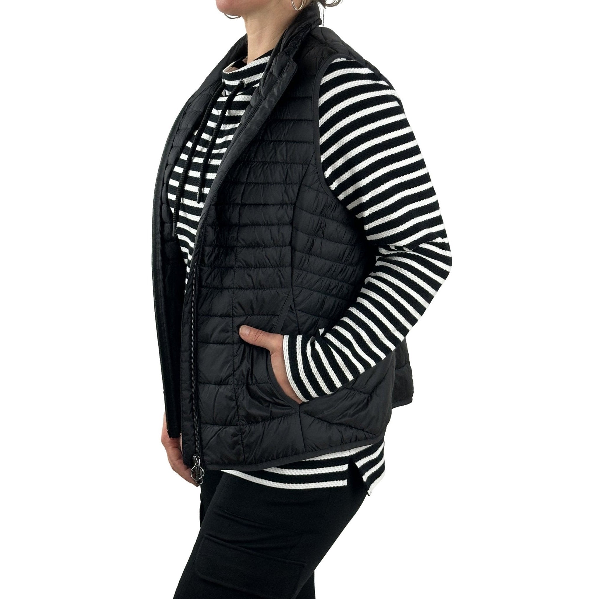 Steppweste mit Stehkragen. Mode von Betty Barclay. Seidel Moden Onlineshop