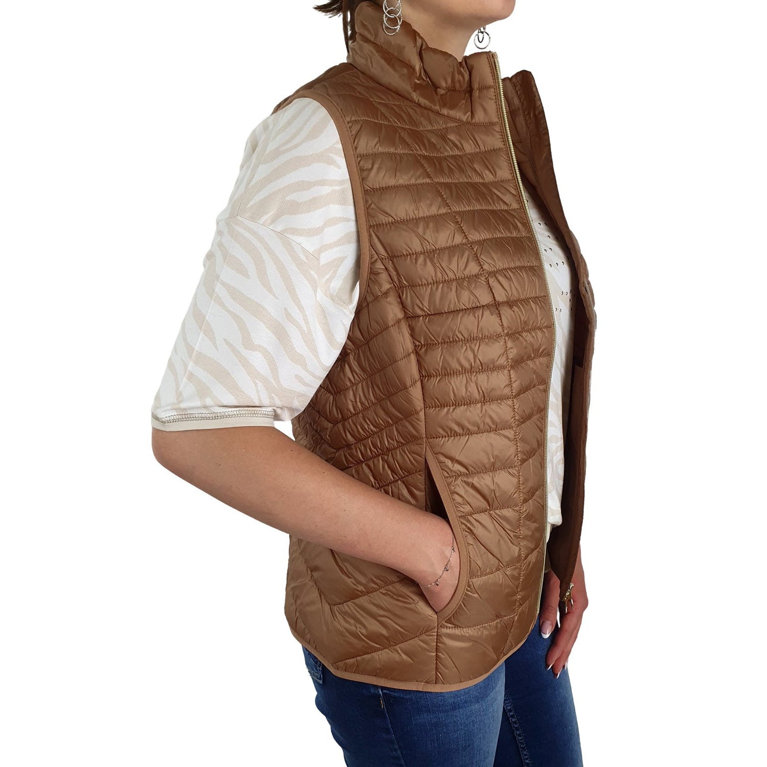 Steppweste mit Stehkragen. Mode von Betty Barclay. Seidel Moden Onlineshop