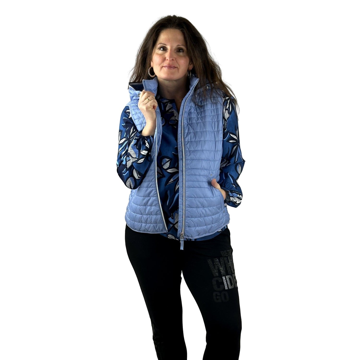 Steppweste mit Kapuze. Mode von Betty Barclay. Seidel Moden Onlineshop