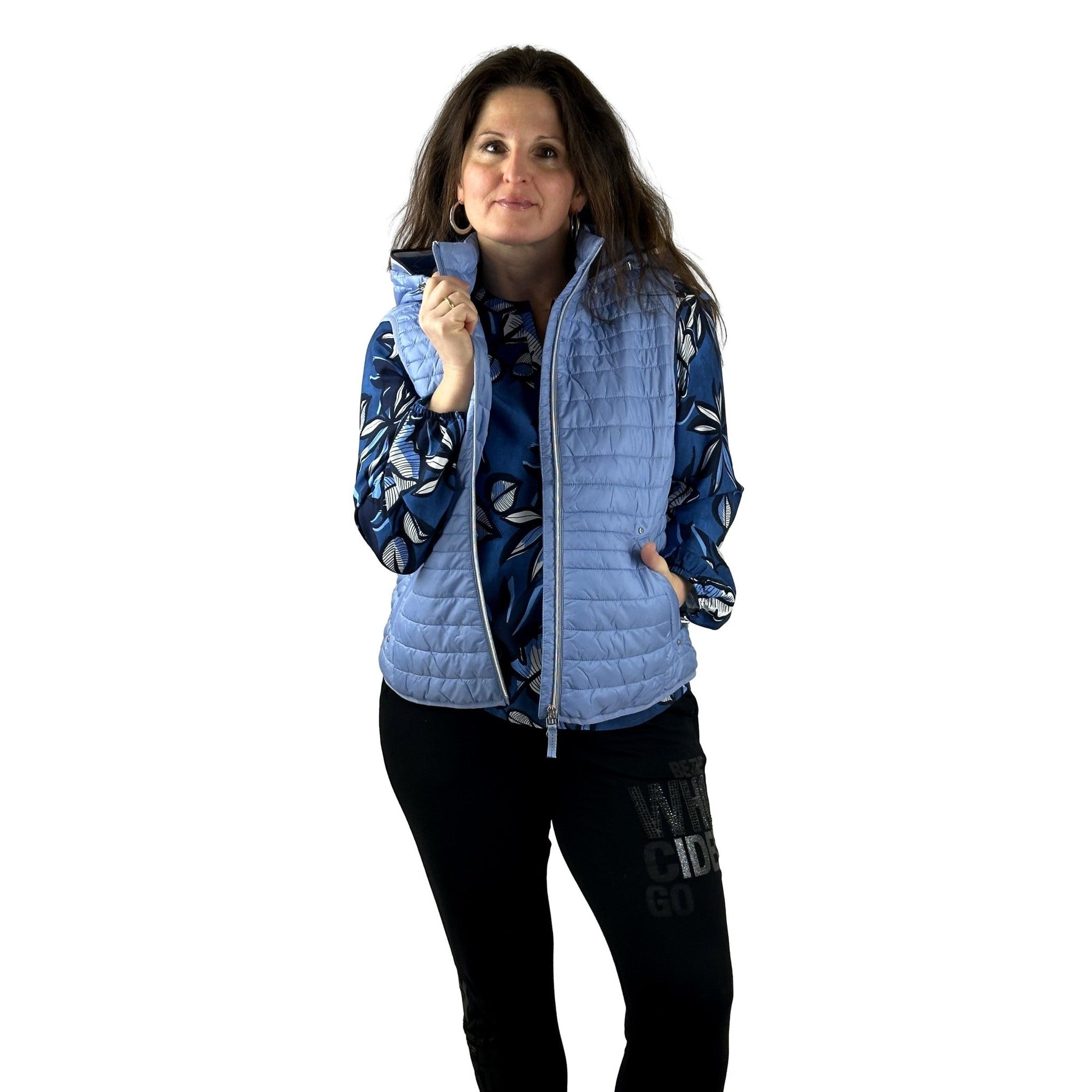 Steppweste mit Kapuze. Mode von Betty Barclay. Seidel Moden Onlineshop