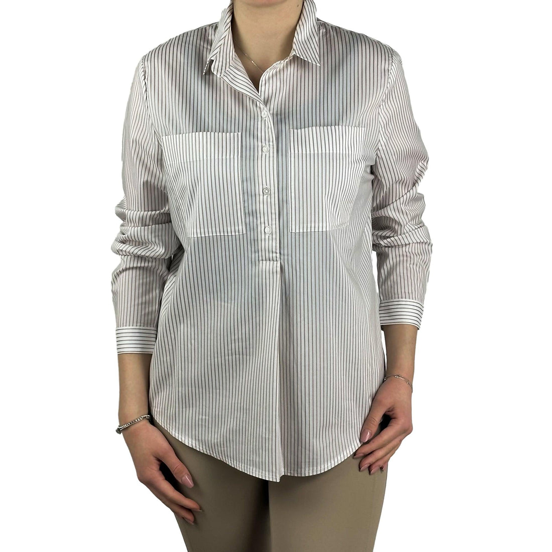 Bluse mit Streifen. Mode von Betty &amp; Co. Seidel Moden Onlineshop