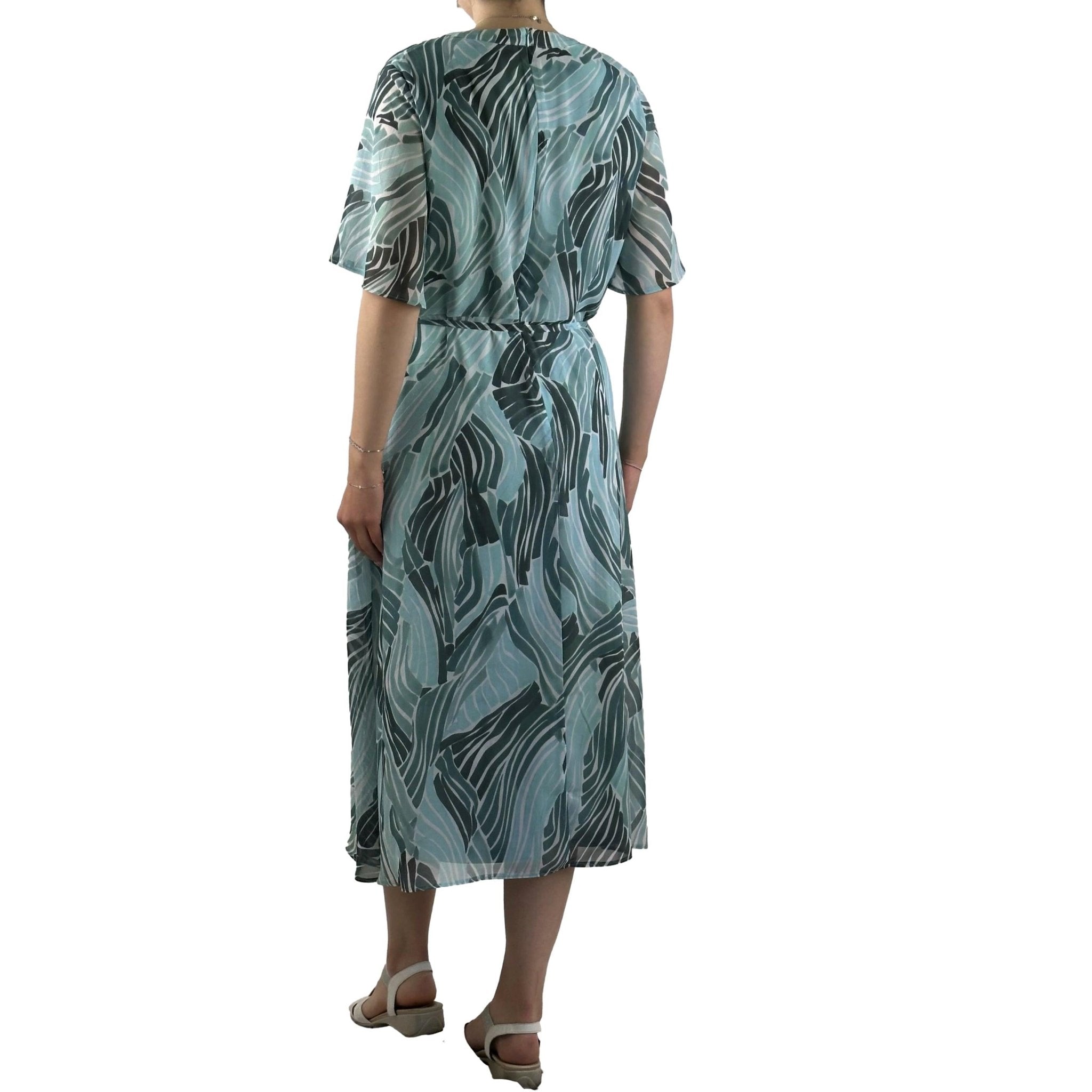 Kleid mit V-Ausschnitt. Mode von Betty &amp; Co. Seidel Moden Onlineshop