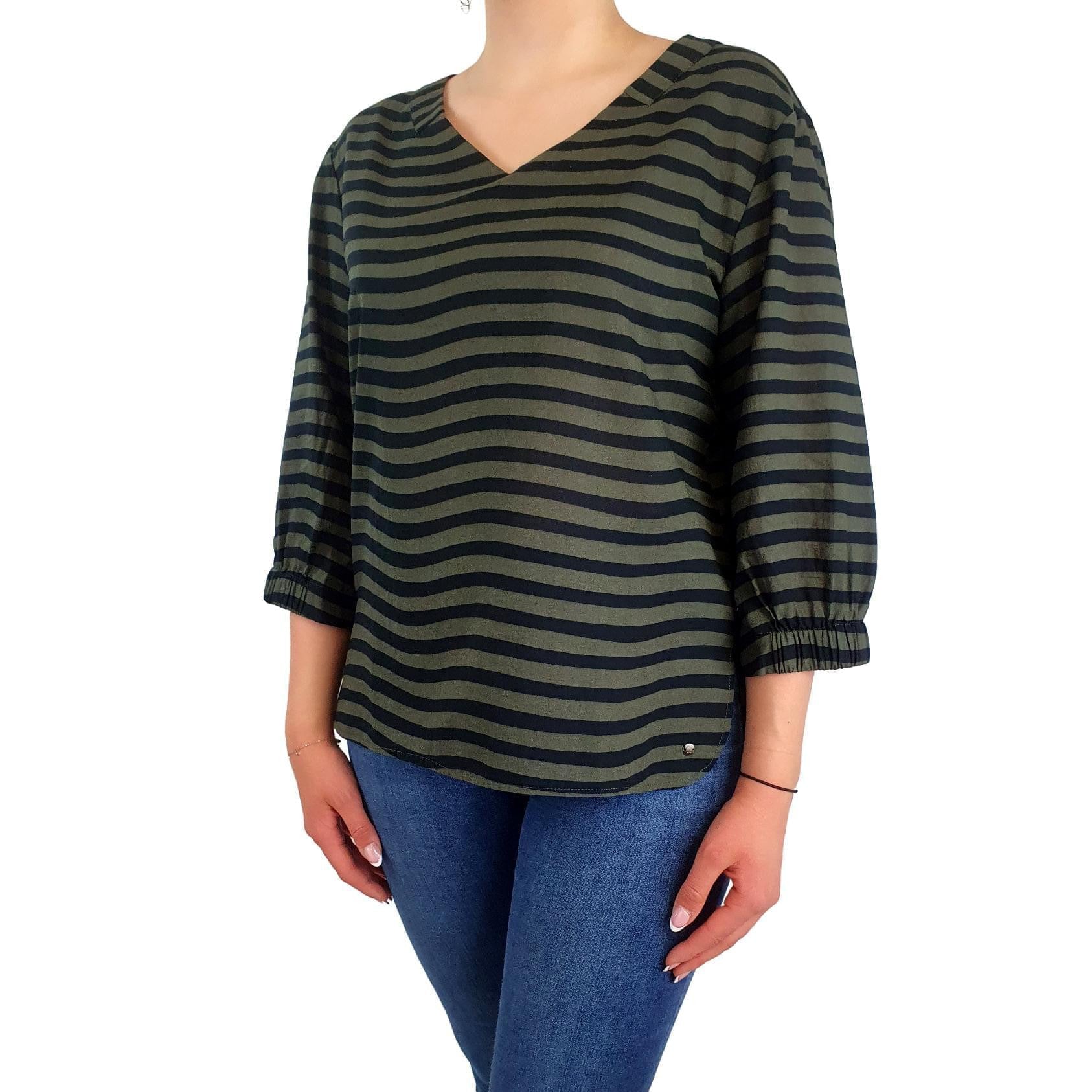 Schluse mit V-Ausschnitt. Mode von Betty &amp; Co. Seidel Moden Onlineshop