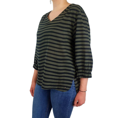 Schluse mit V-Ausschnitt. Mode von Betty &amp; Co. Seidel Moden Onlineshop