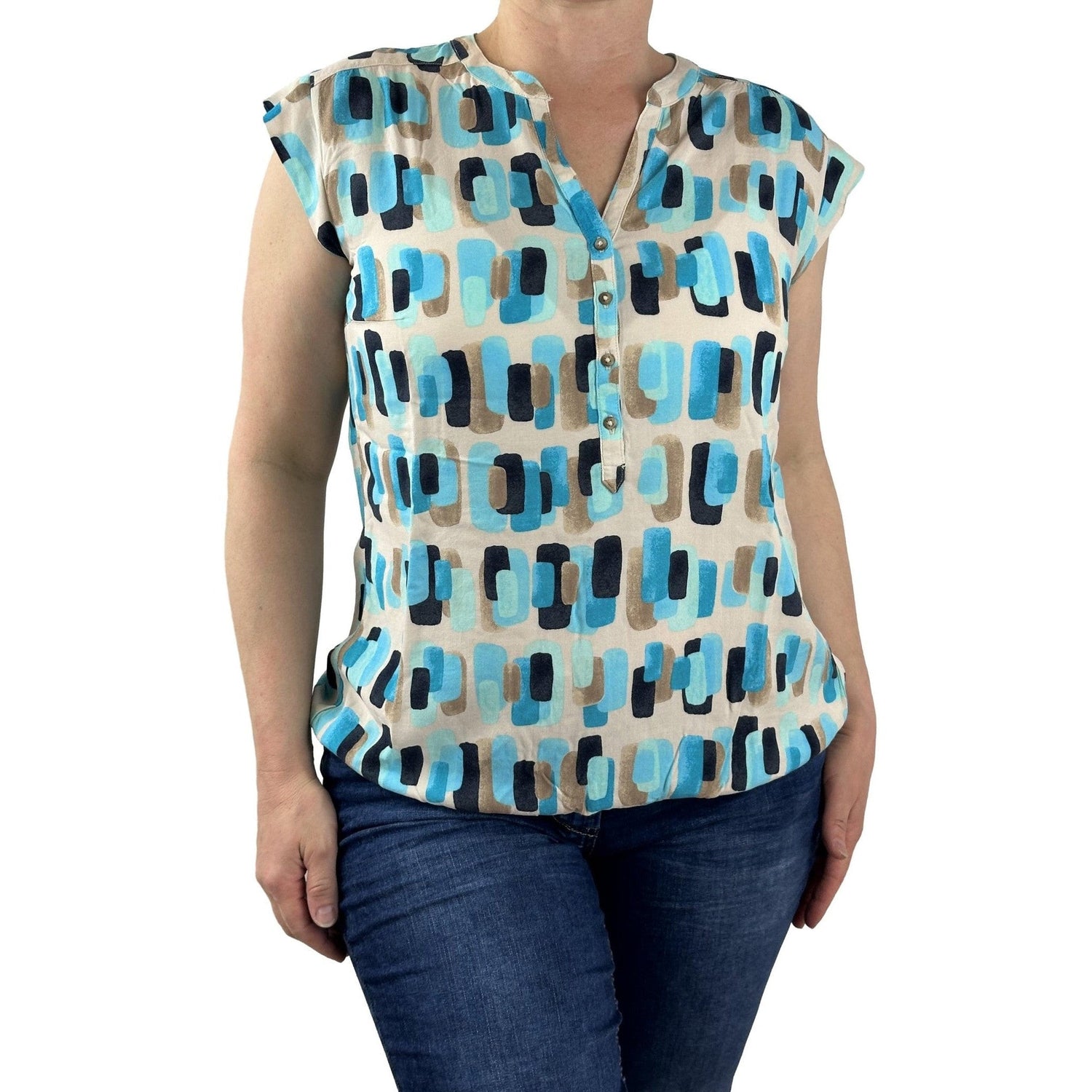 Schluse mit Allover-Print. Mode von Betty &amp; Co. Seidel Moden Onlineshop