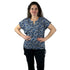 Shirt mit Print und Tunnelzug. Mode von Betty & Co. Seidel Moden Onlineshop