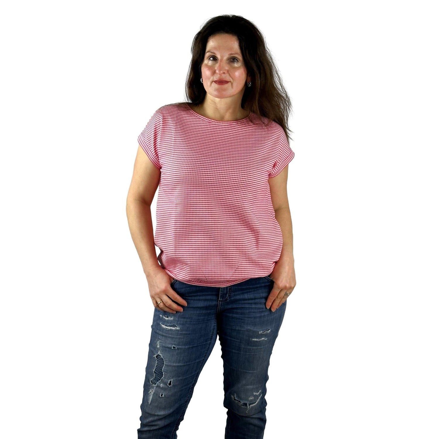 Shirt mit Strukturmuster. Mode von Betty &amp; Co. Seidel Moden Onlineshop