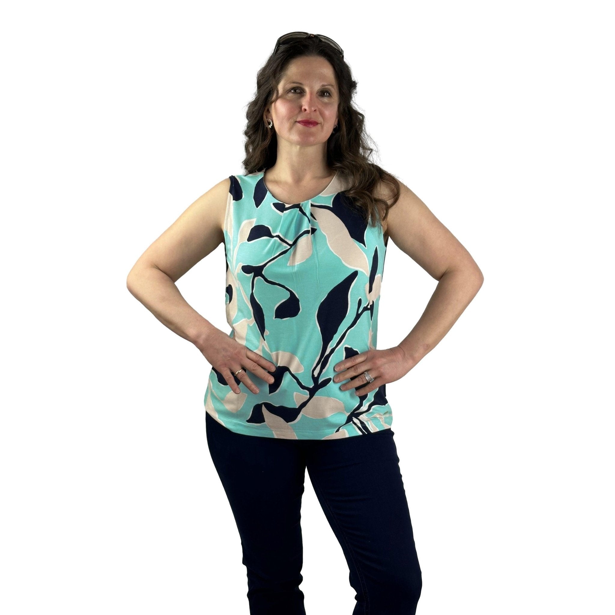 Shirt mit Allover-Print. Mode von Betty &amp; Co. Seidel Moden Onlineshop