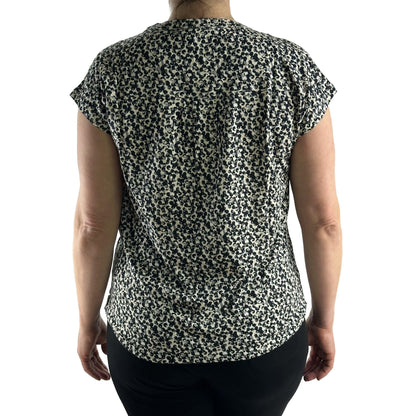 Shirt in Grautönen und Tunnelzug. Mode von Betty &amp; Co. Seidel Moden Onlineshop
