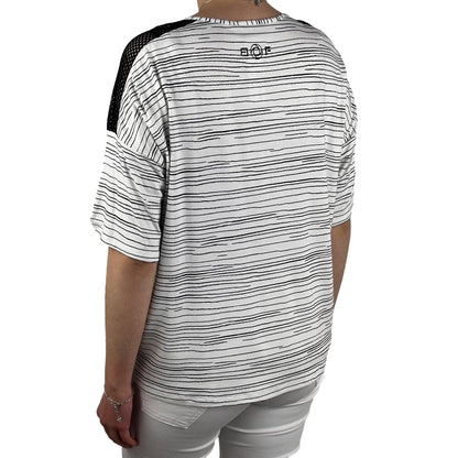 Shirt mit Schrift. Mode von Blickfang. Seidel Moden Onlineshop