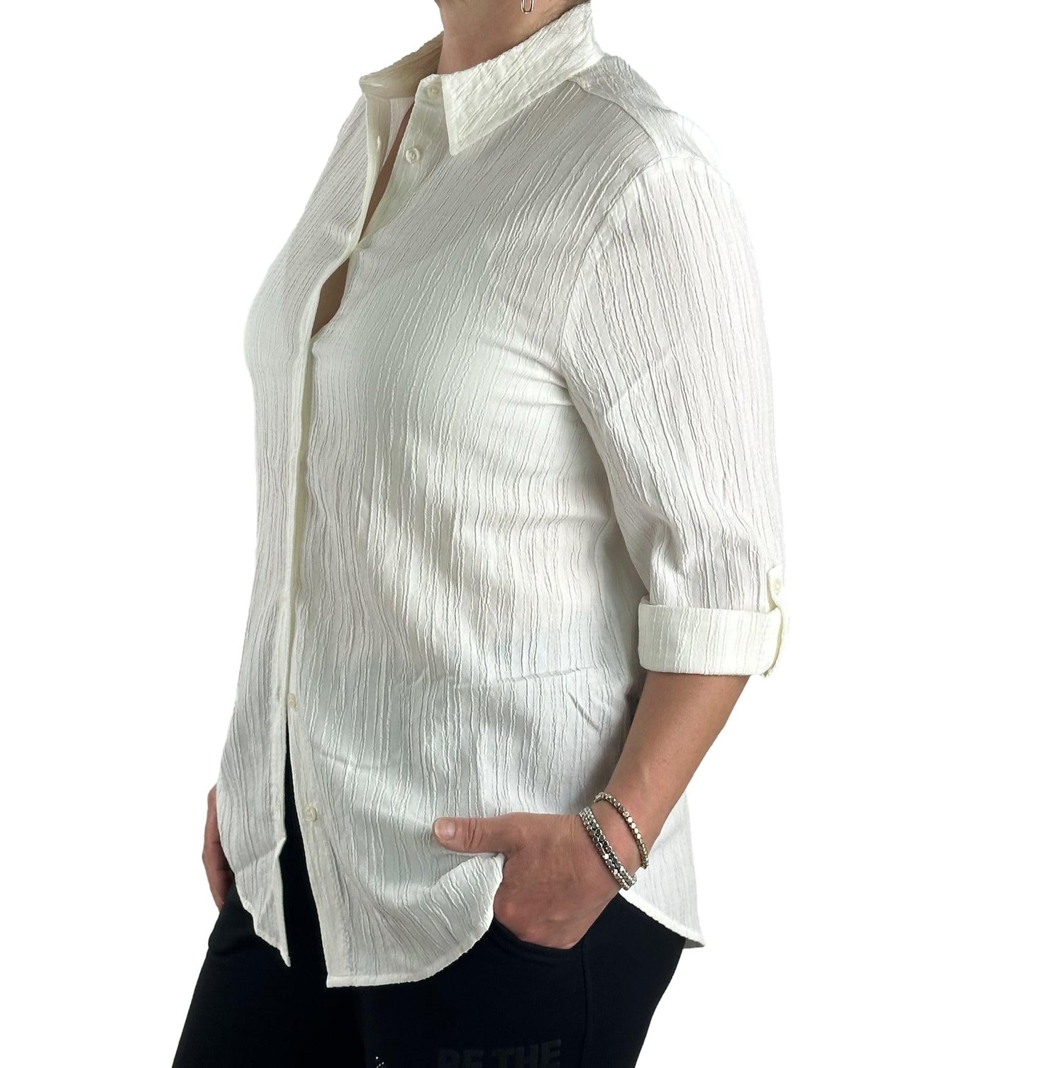 Bluse in Crashoptik. Mode von Cecil. Seidel Moden Onlineshop