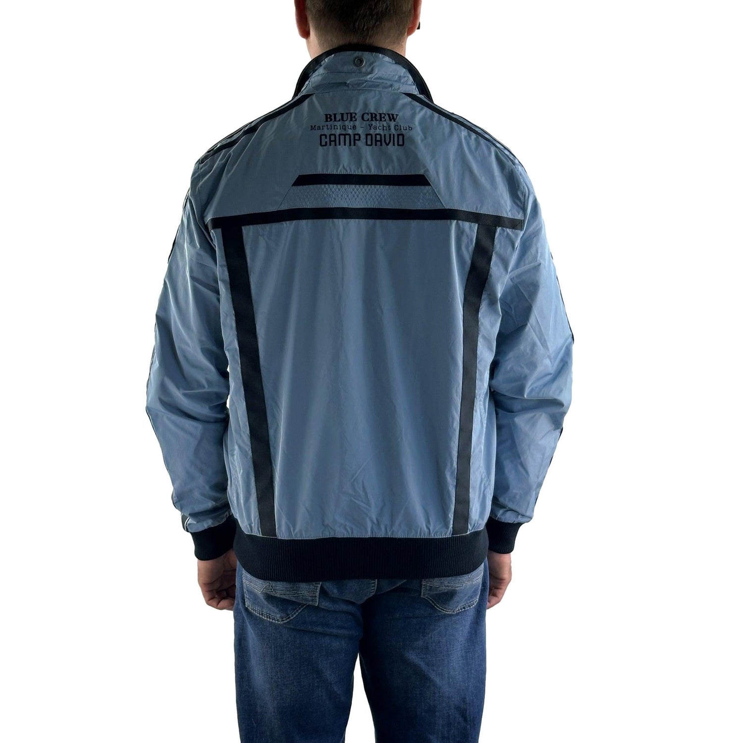 Jacke mit Schriftzug. Mode von Camp David. Seidel Moden Onlineshop