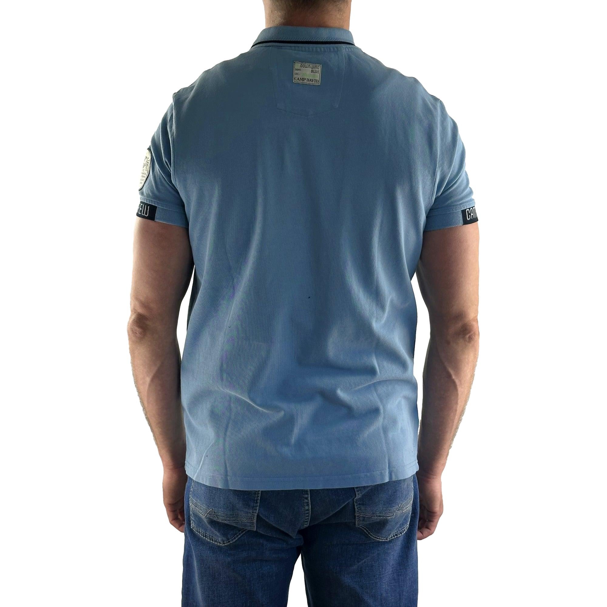 Polo mit Knöpfen. Mode von Camp David. Seidel Moden Onlineshop