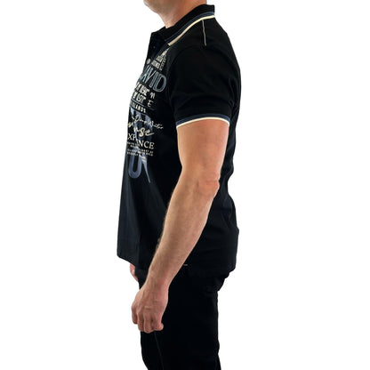 Polo mit Schrift. Mode von Camp David. Seidel Moden Onlineshop