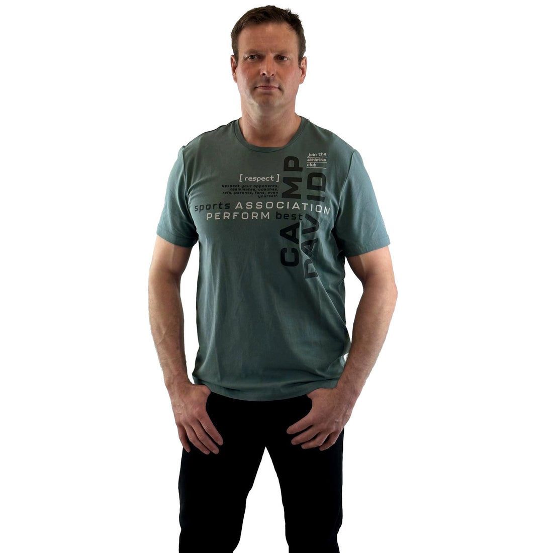 Shirt mit Schrift. Mode von Camp David. Seidel Moden Onlineshop