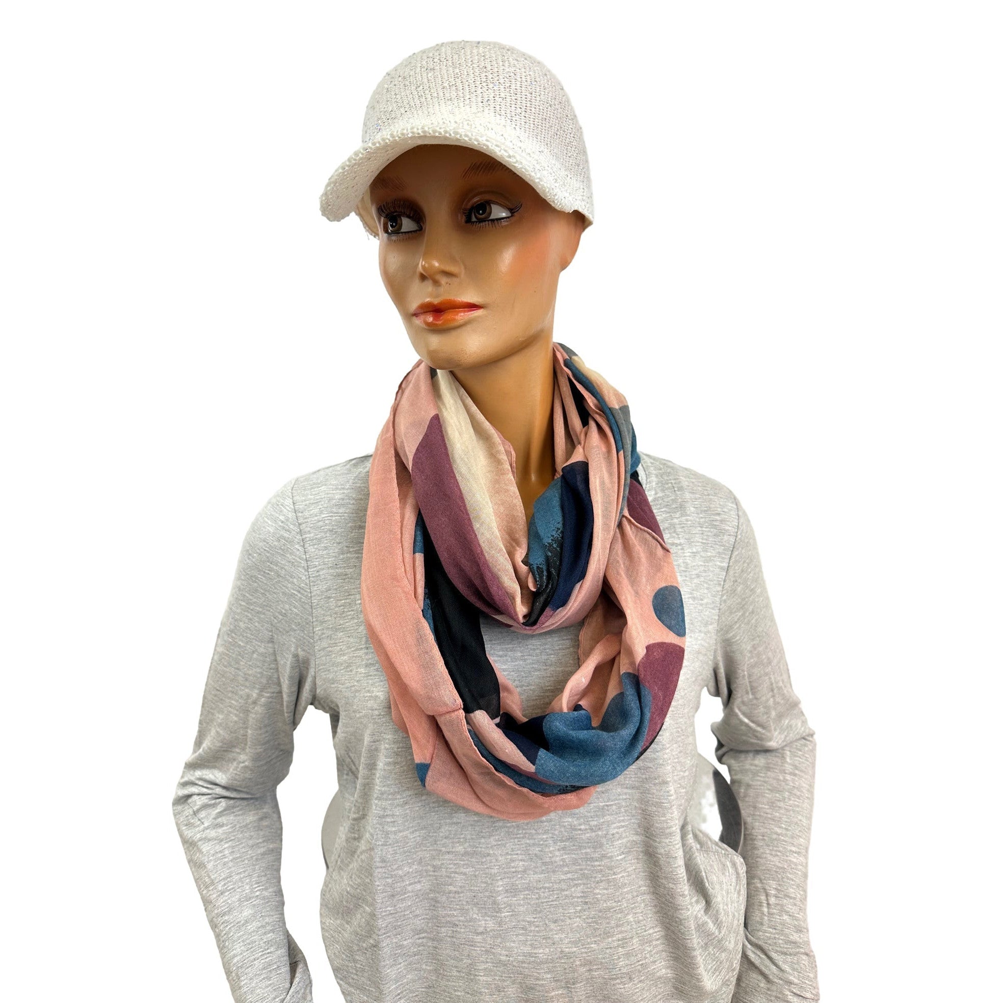 Loop mit Muster. Mode von Cassandra. Seidel Moden Onlineshop