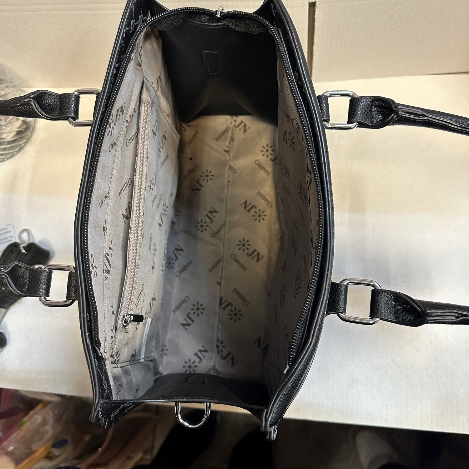 Tasche mit Muster. Mode von Cassandra. Seidel Moden Onlineshop