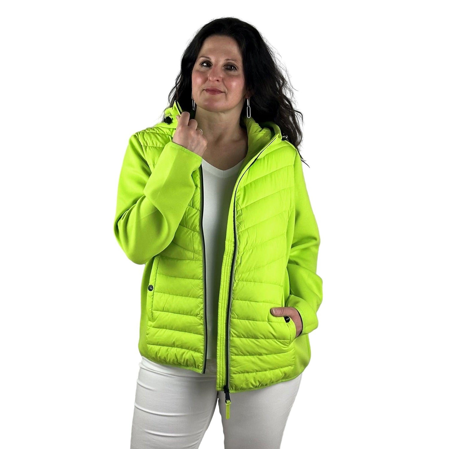 Jacke aus Materialmix. Mode von Cecil. Seidel Moden Onlineshop