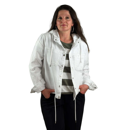 Jeansjacke mit Kapuze - Mode von Cecil