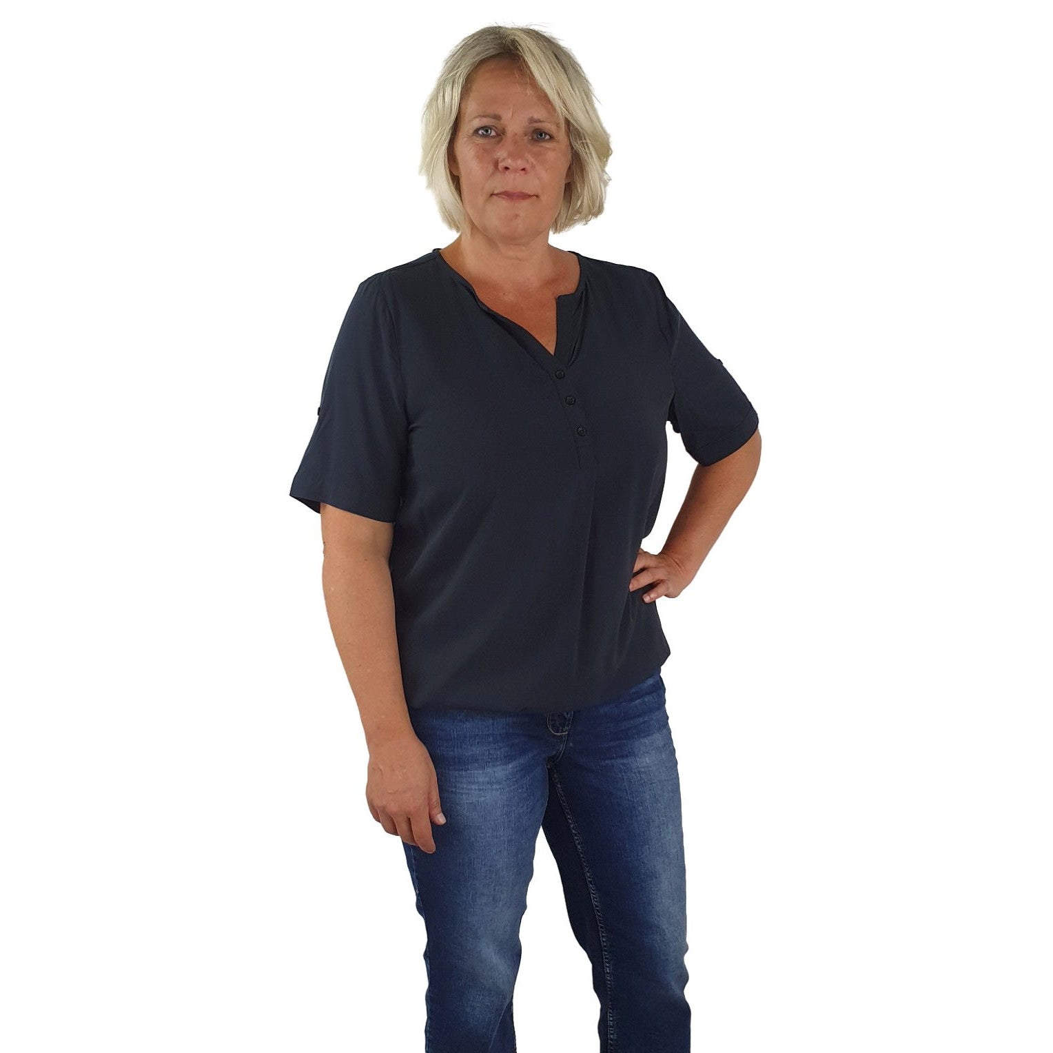 Schluse mit Tunnelzug. Mode von Cecil. Seidel Moden Onlineshop