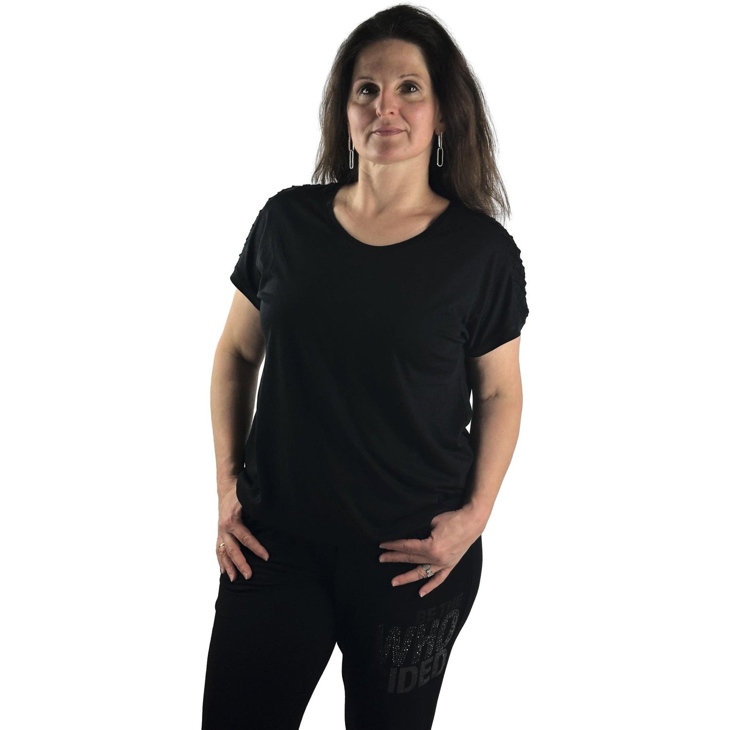 Shirt mit Tunnelzug. Mode von Cecil. Seidel Moden Onlineshop