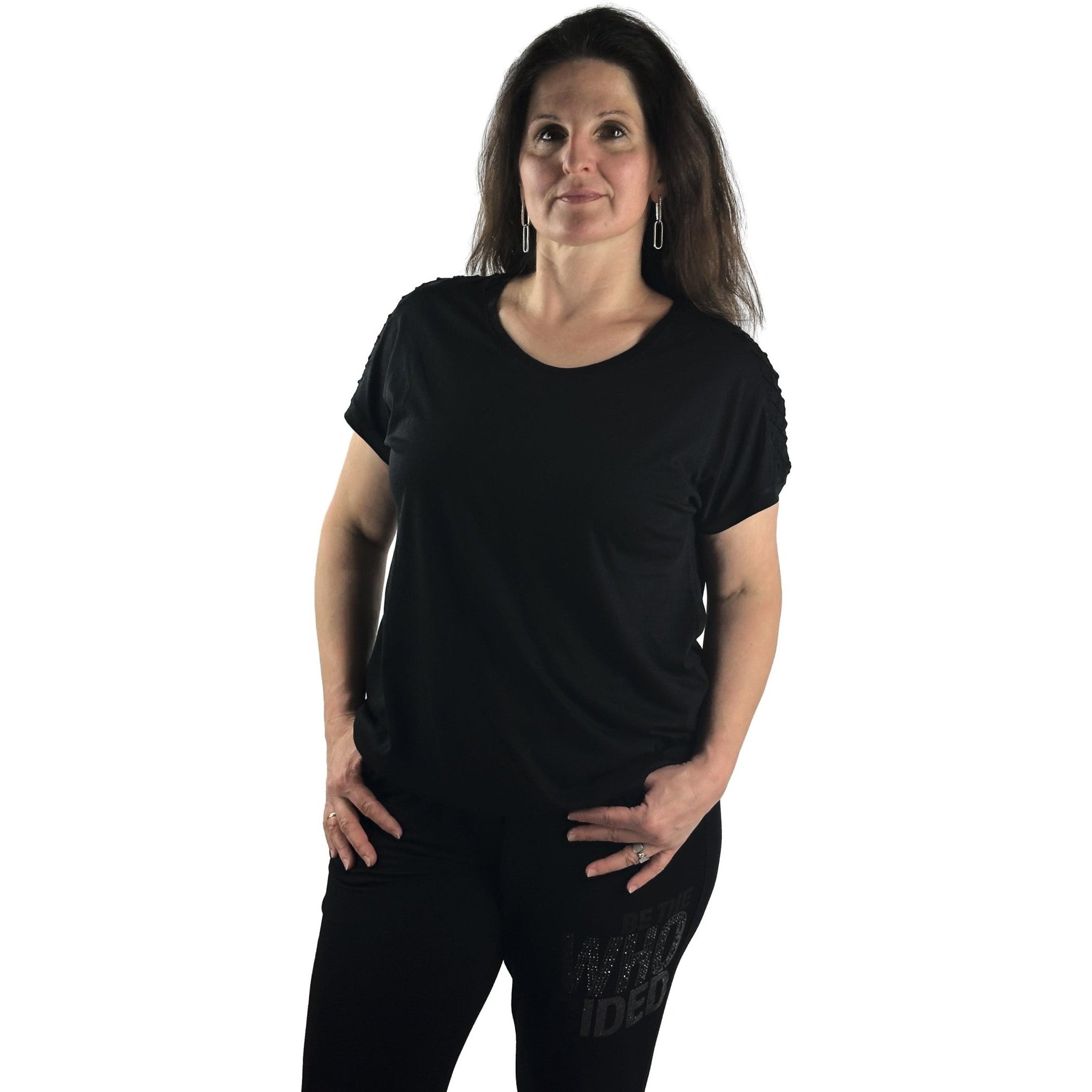 Shirt mit Tunnelzug. Mode von Cecil. Seidel Moden Onlineshop