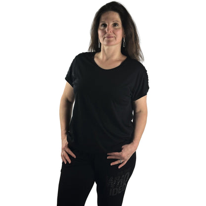 Shirt mit Tunnelzug. Mode von Cecil. Seidel Moden Onlineshop
